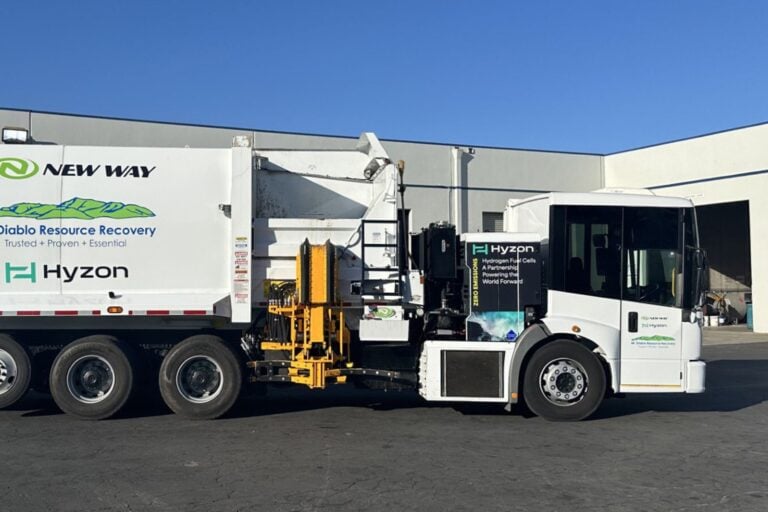 Hyzon Completes Hydrogen Refuse Truck Trial