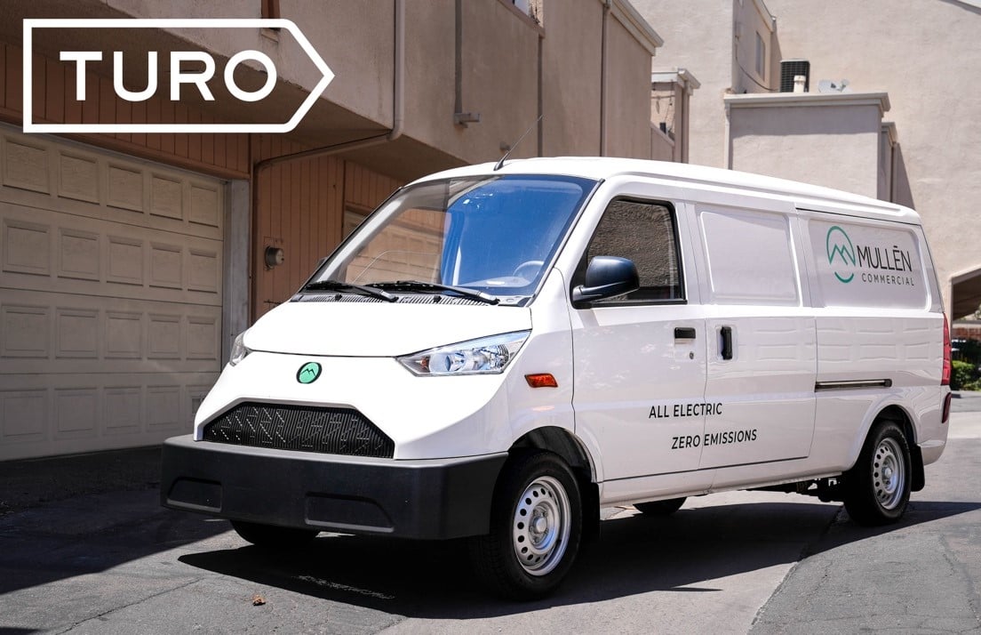 Mullen ONE Cargo Van Hits Turo Platform