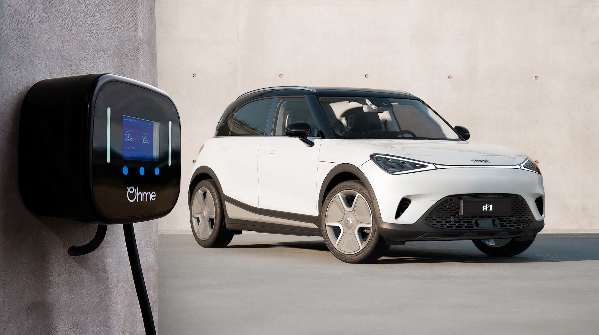 smart UK Partners with Ohme for EV Charging