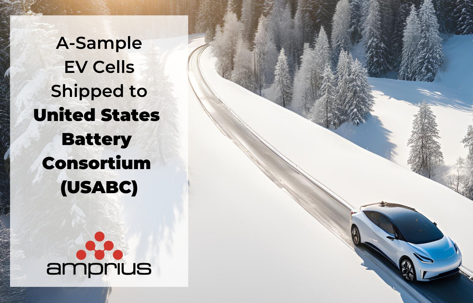 Amprius Ships EV Cells to USABC