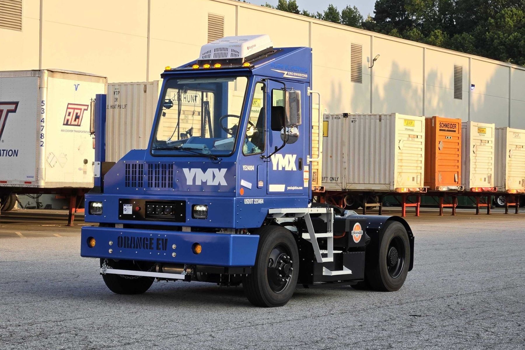 YMX, Orange EV Expand Zero-Emission Yard Solutions