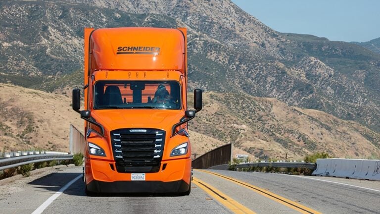 Schneider Hits Six Million Zero-Emission Miles