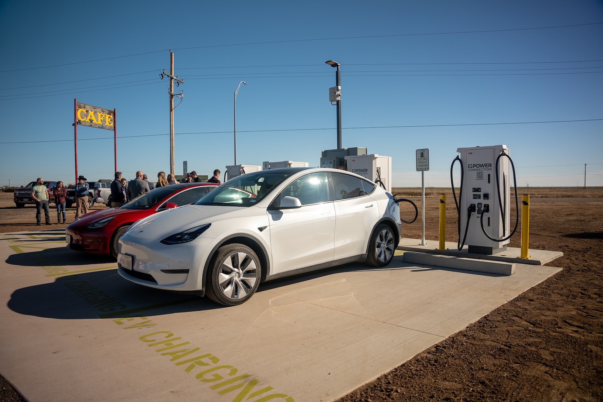 Texas Unveils First NEVI EV Charger