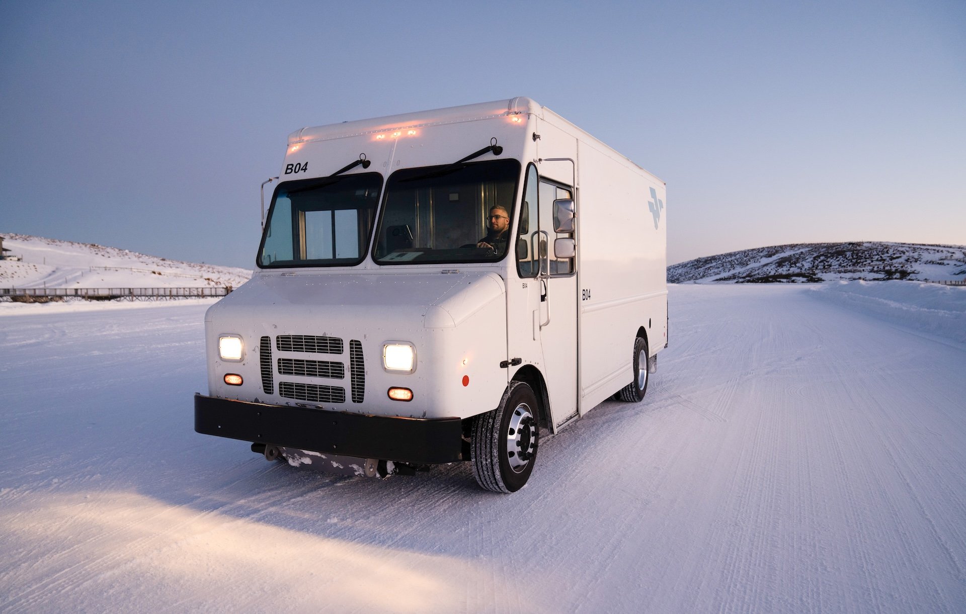 Harbinger's EV Truck Impresses in Winter Test