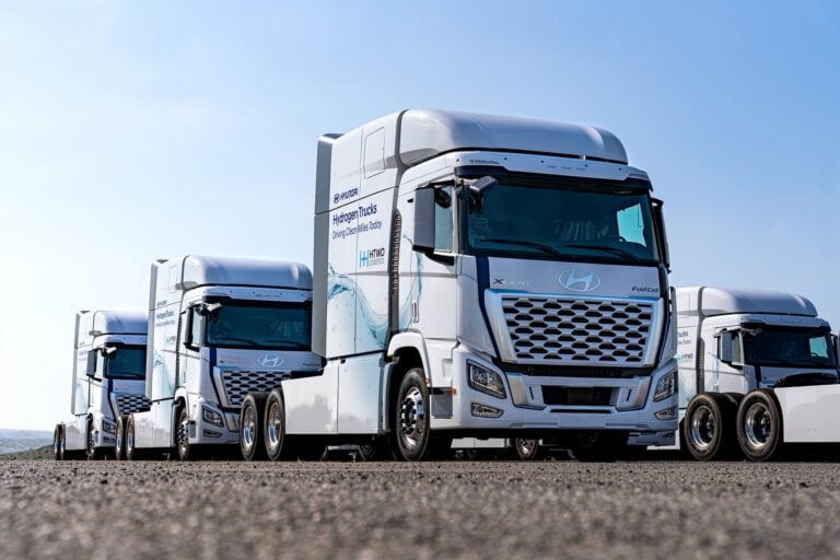 Hyundai Hydrogen Trucks Power Clean Logistics