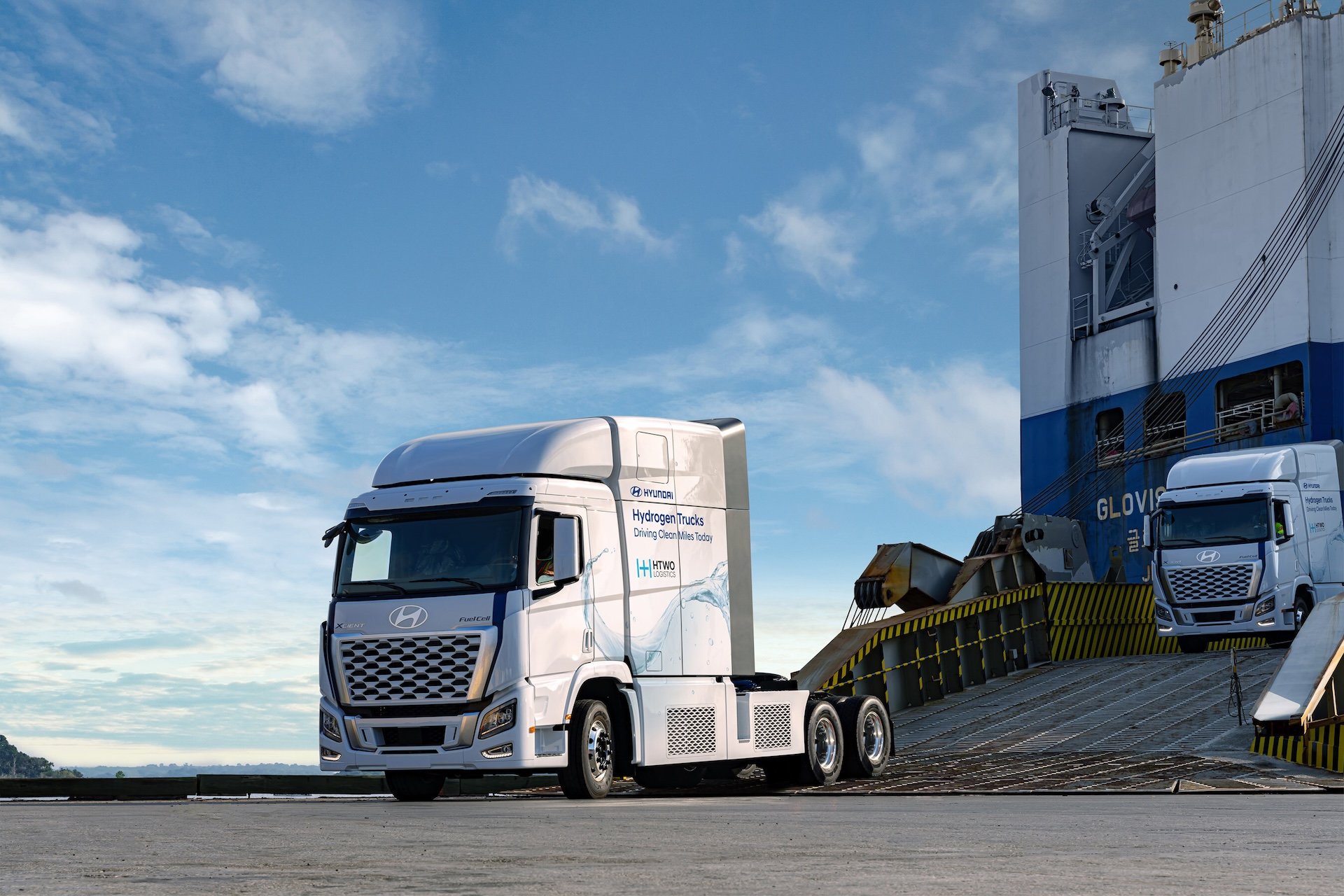 Hyundai Hydrogen Trucks Power Clean Logistics