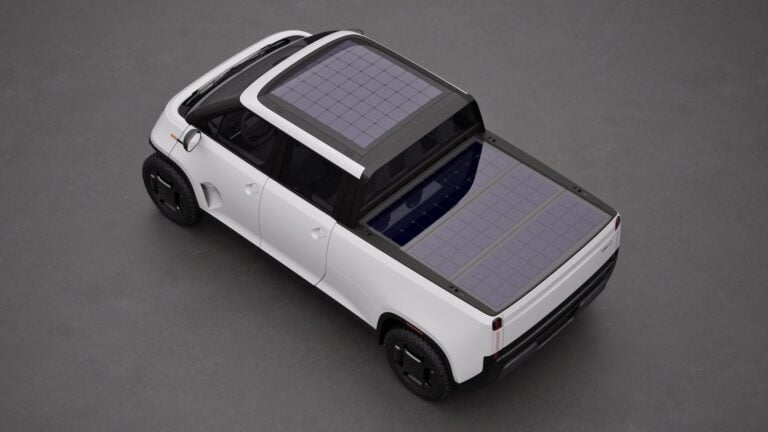 TELO and Aptera Unveil Solar Trucks