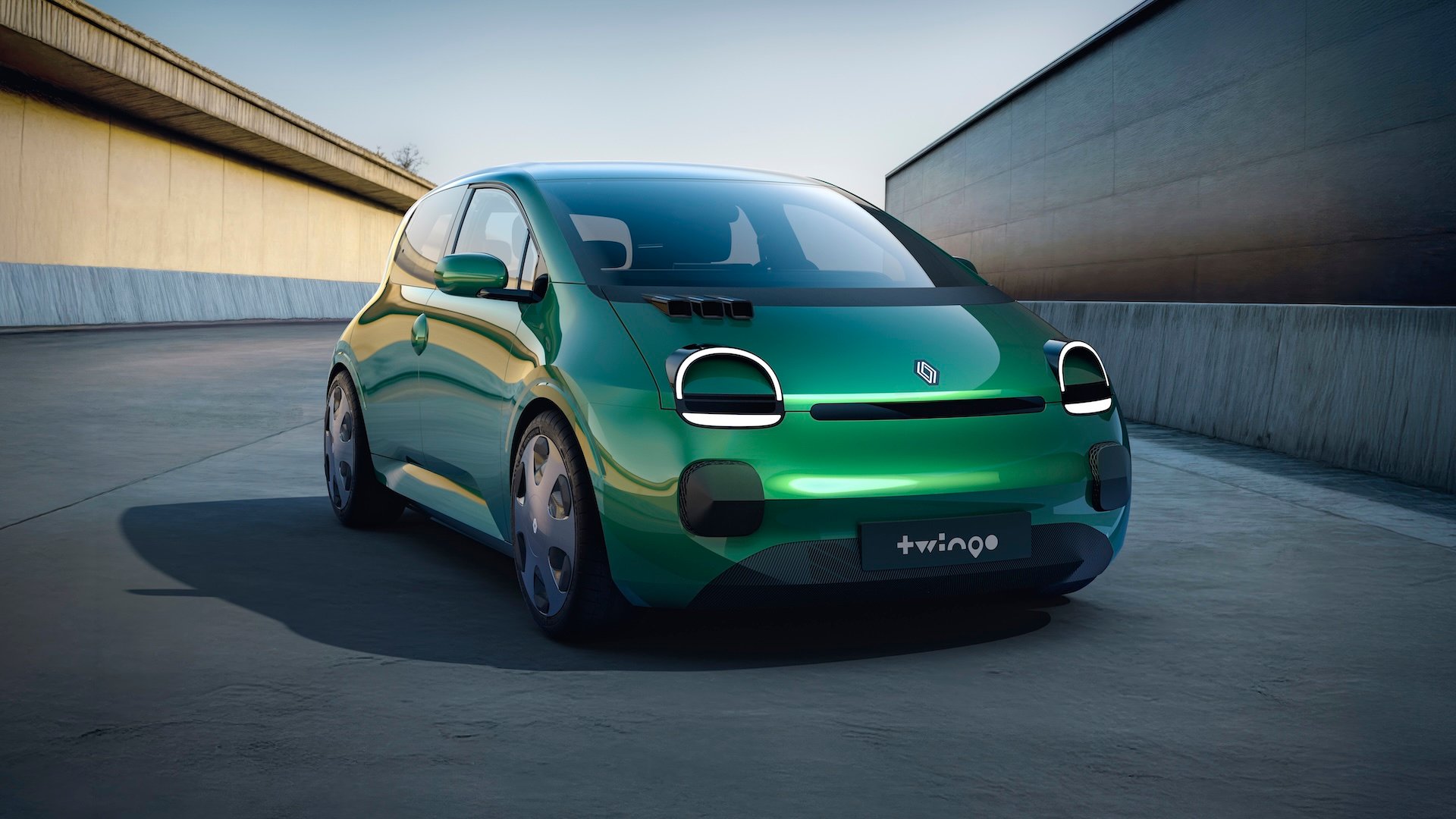 Twingo E-Tech Prototype Revealed at Brussels