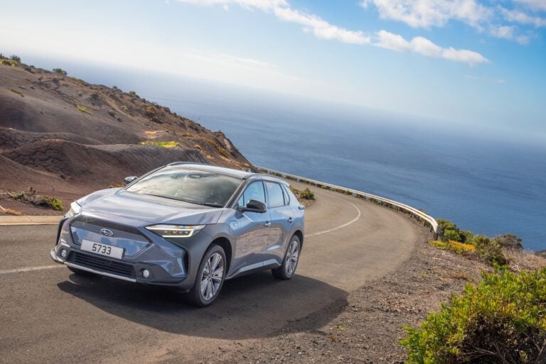 Subaru Powers Remote EV Charging on St. Helena