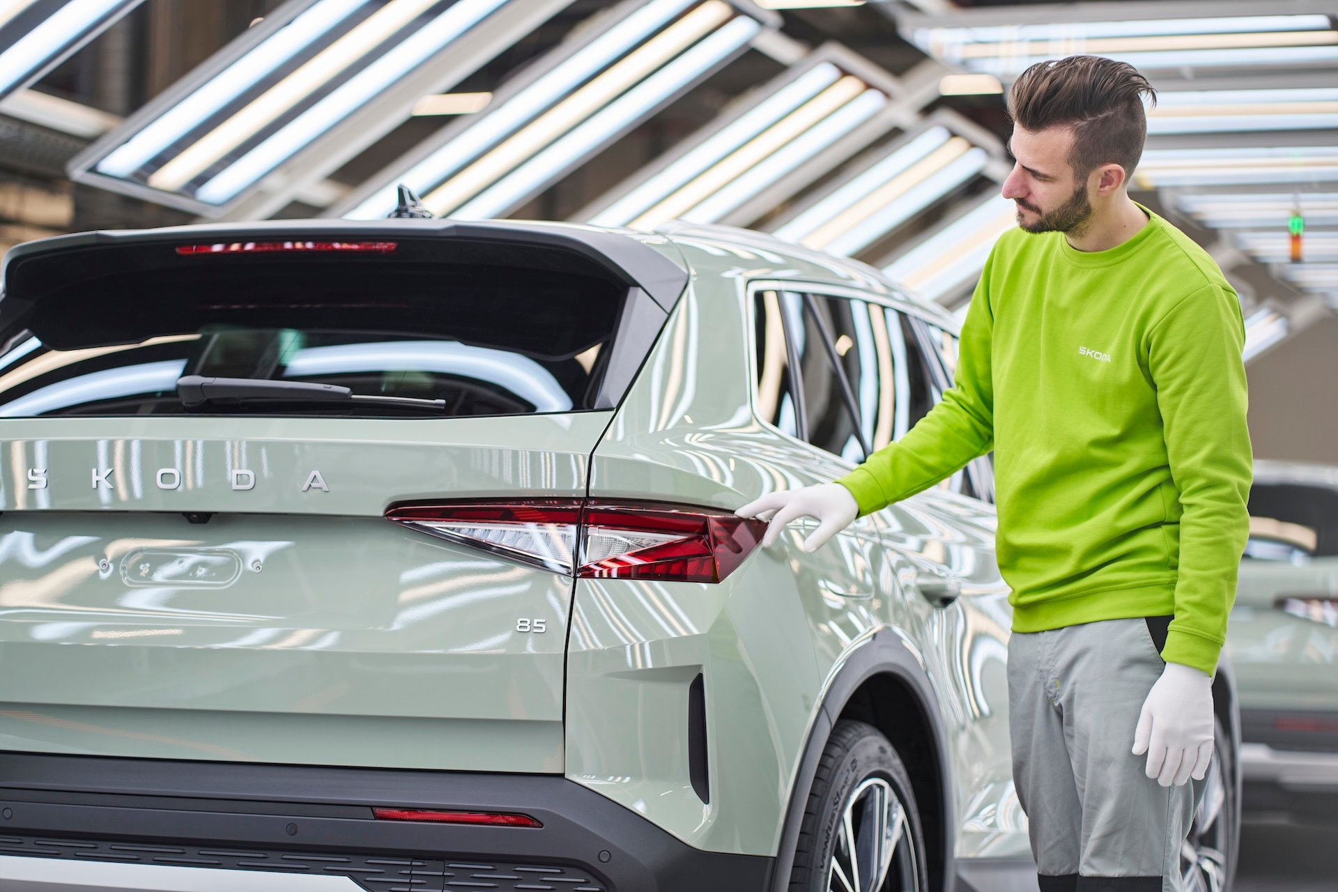 Škoda Elroq Production Powers Ahead