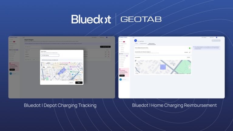 Bluedot Joins Geotab Marketplace, Boosting Fleet Electrification