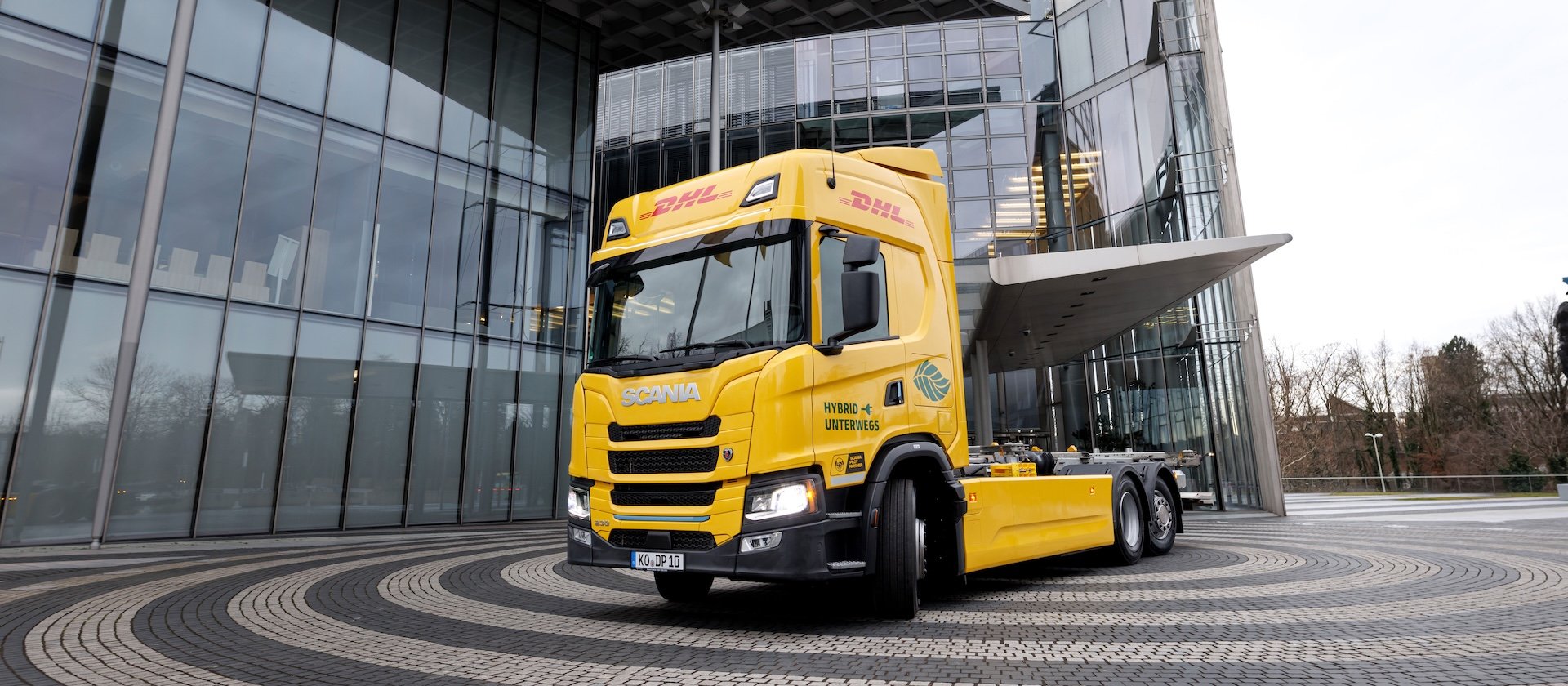 Scania and DHL Launch Hybrid Electric Truck