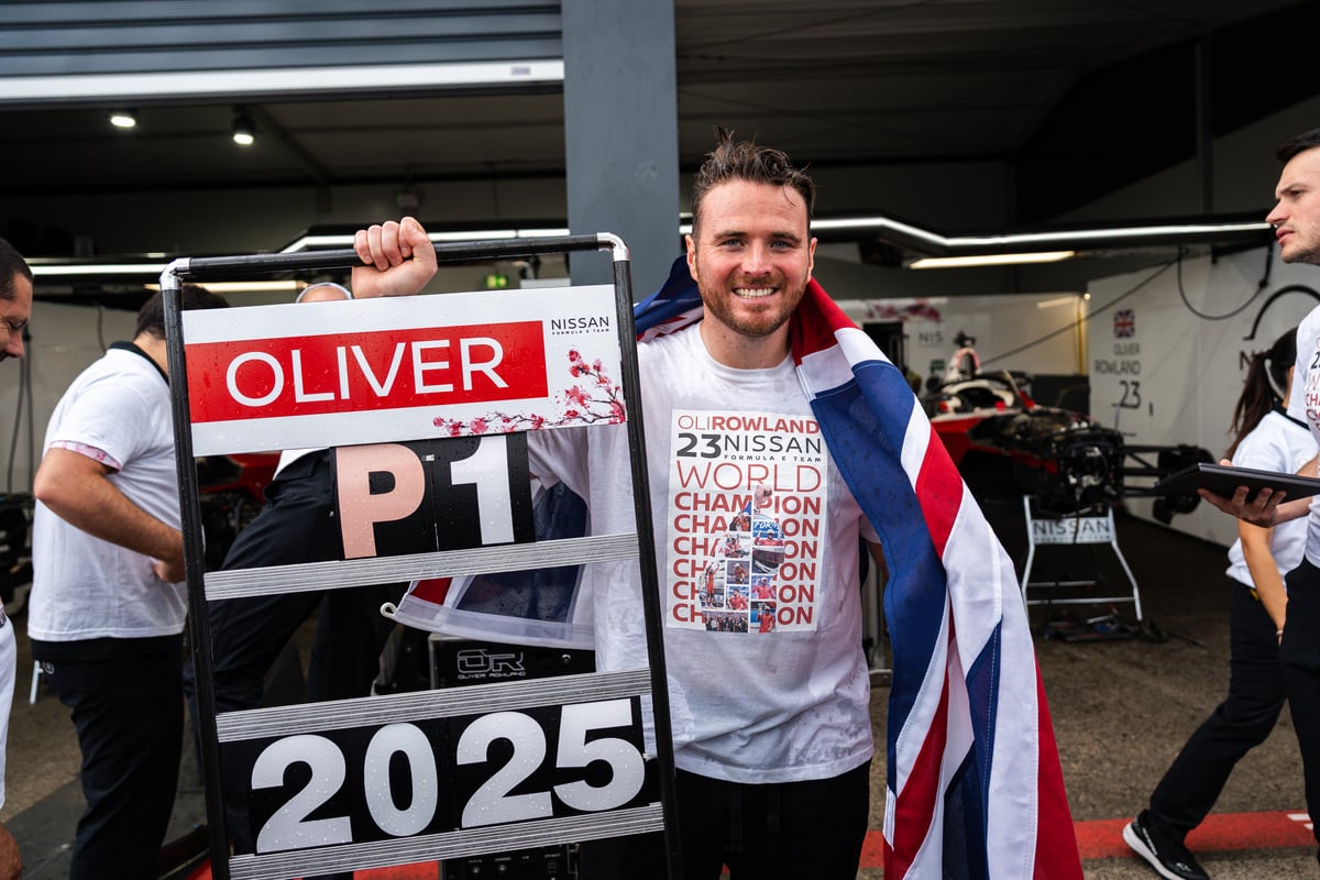 Oliver Rowland Wins Formula E Title