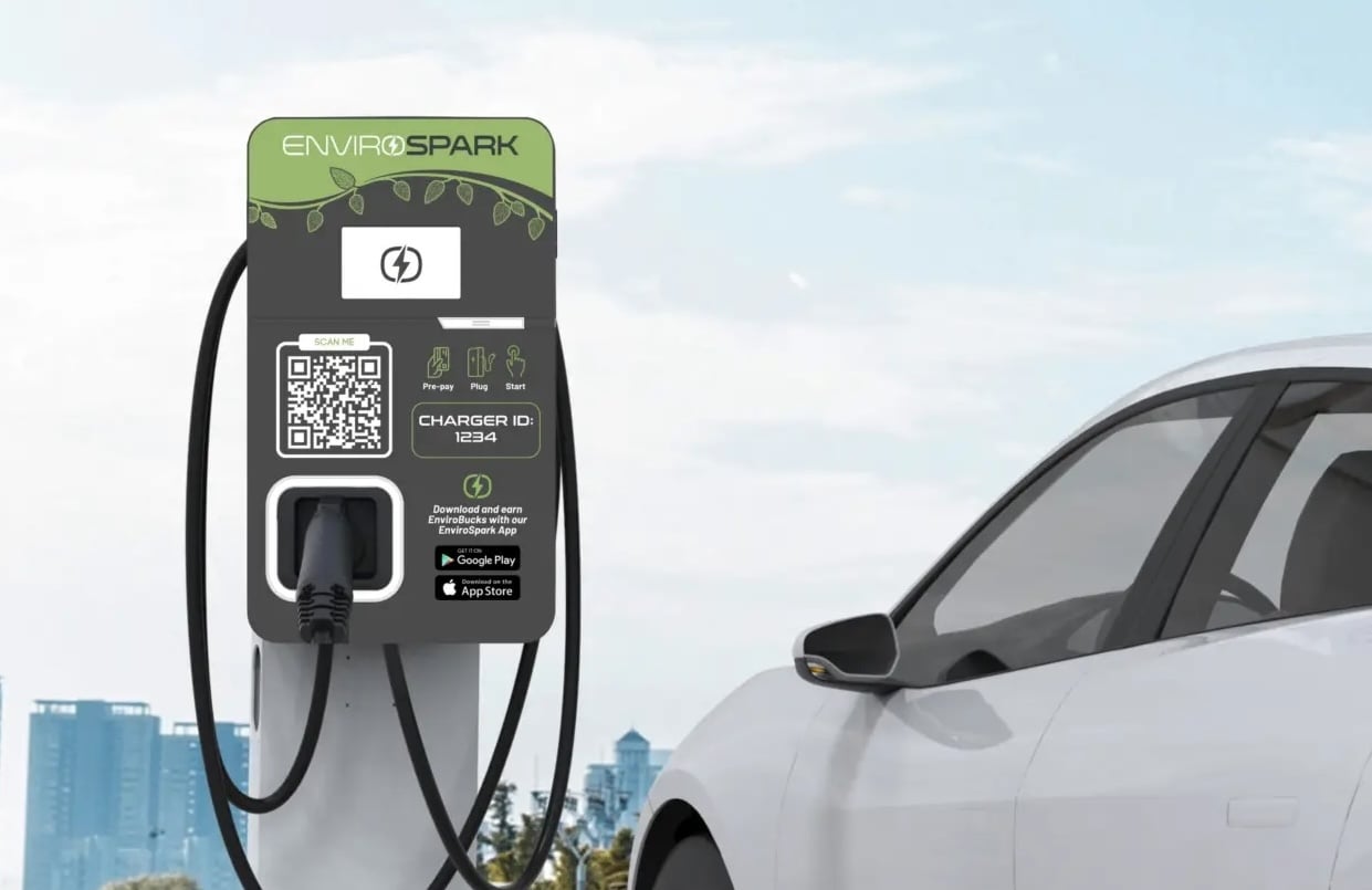 EnviroSpark Surpasses 2,500 EV Charger Milestone