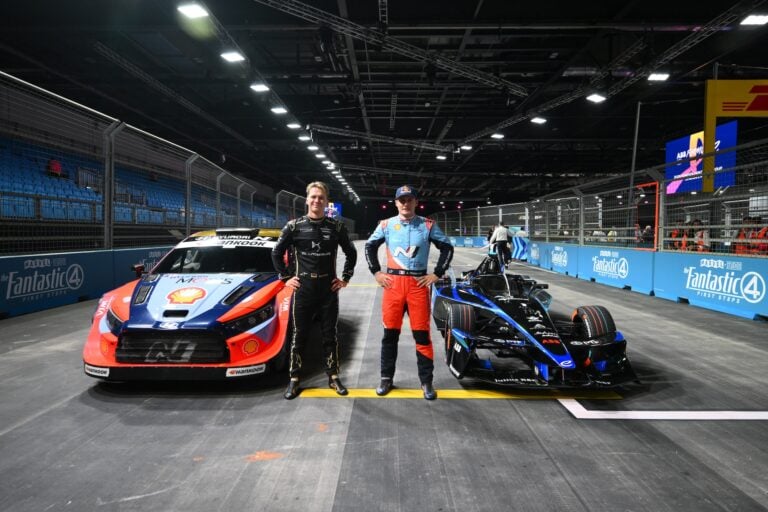 Hankook Tire Unites Formula E, WRC in Epic Car Swap