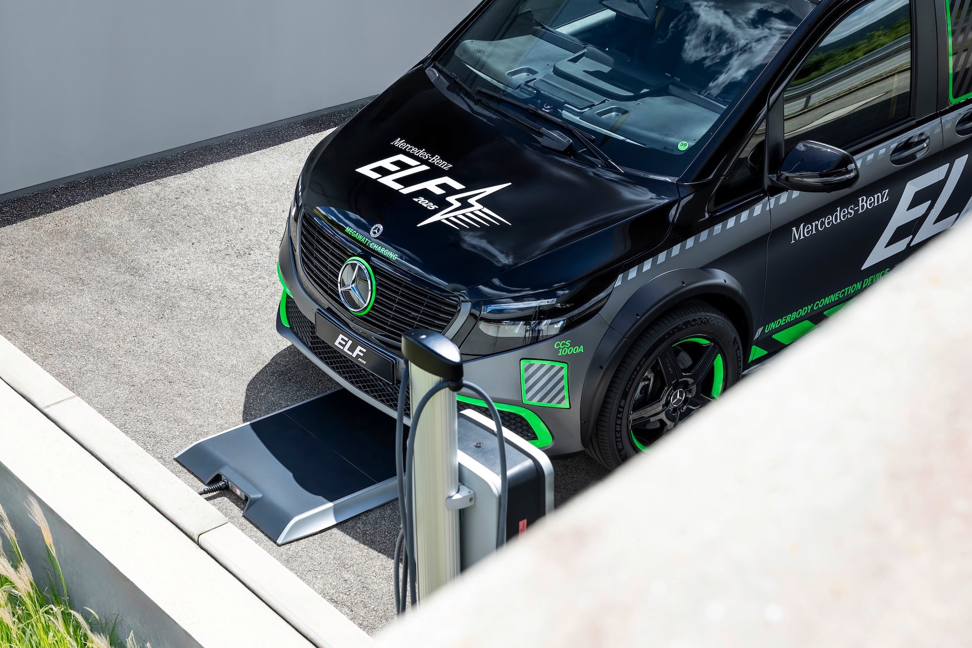 Mercedes-Benz ELF Redefines Electric Vehicle Charging
