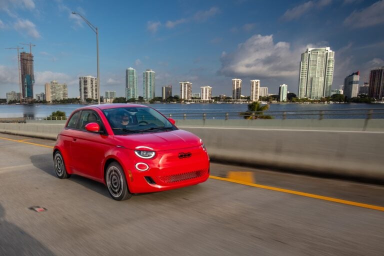 Fiat 500e Recalled for Headlight Compliance Issue
