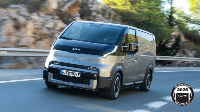 Kia PV5 Wins International Van Award