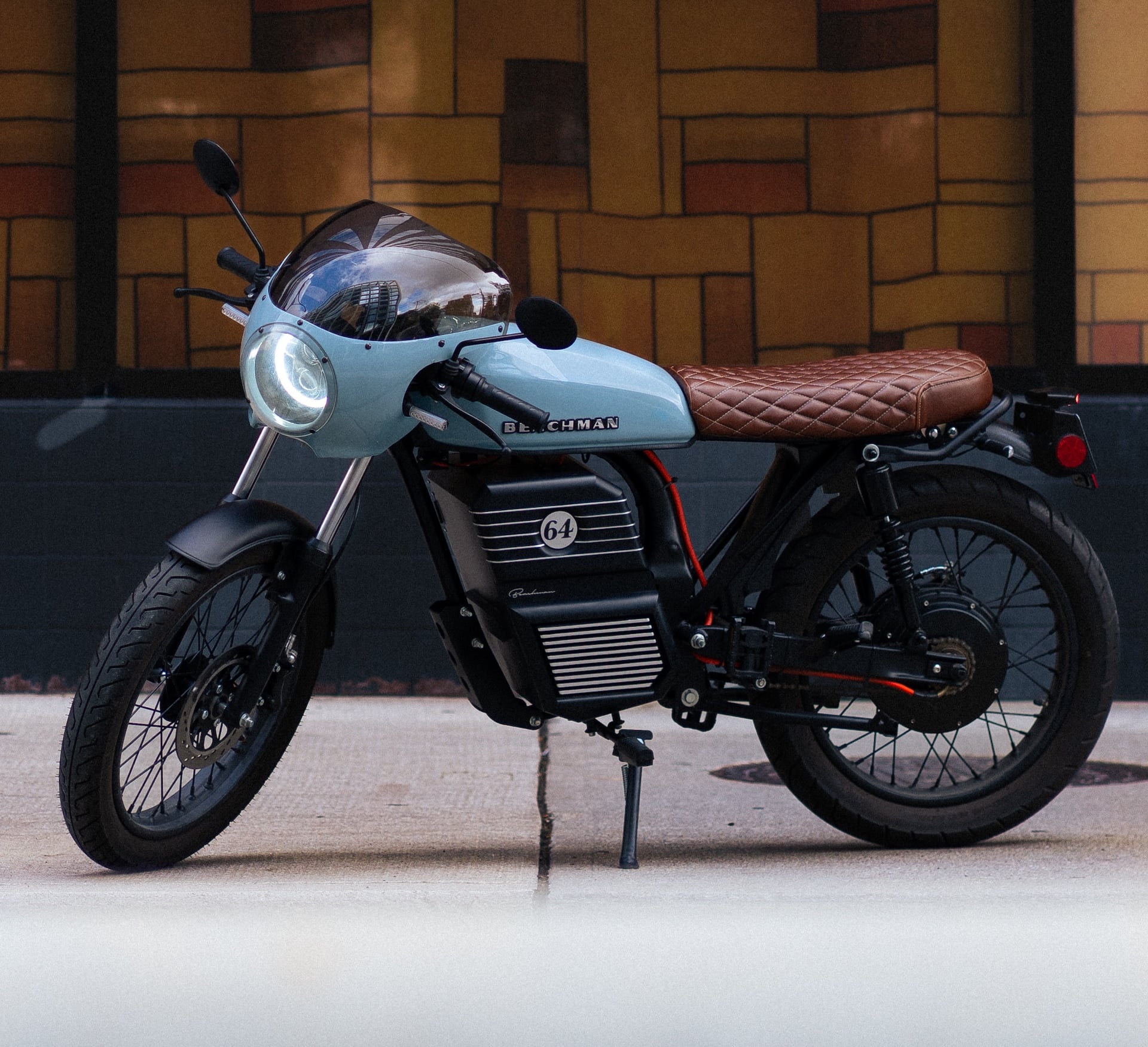 Beachman Launches '64 Street Spec Electric Café Racer