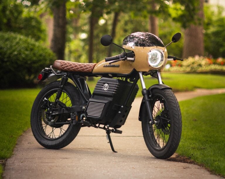 Beachman Launches '64 Street Spec Electric Café Racer