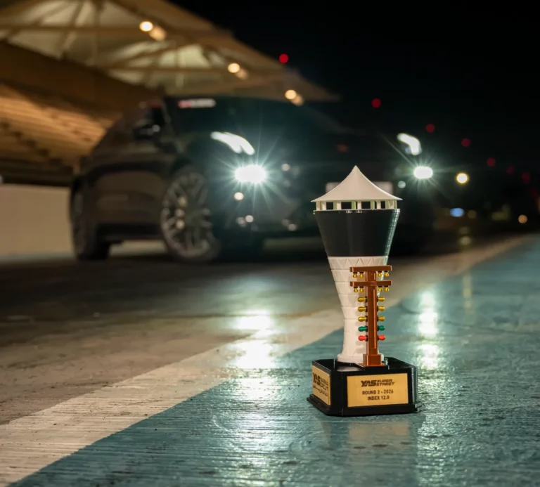 Zeekr UAE Takes Podium at Yas Drag Racing