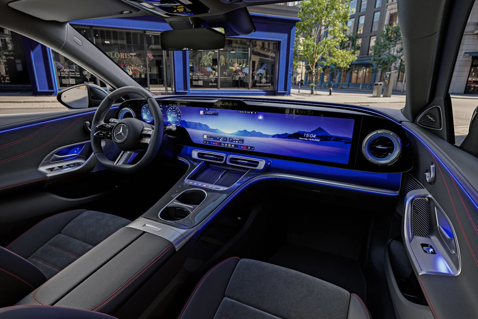 Electric Mercedes-Benz C-Class Interior Revealed Ahead of April 20 Debut