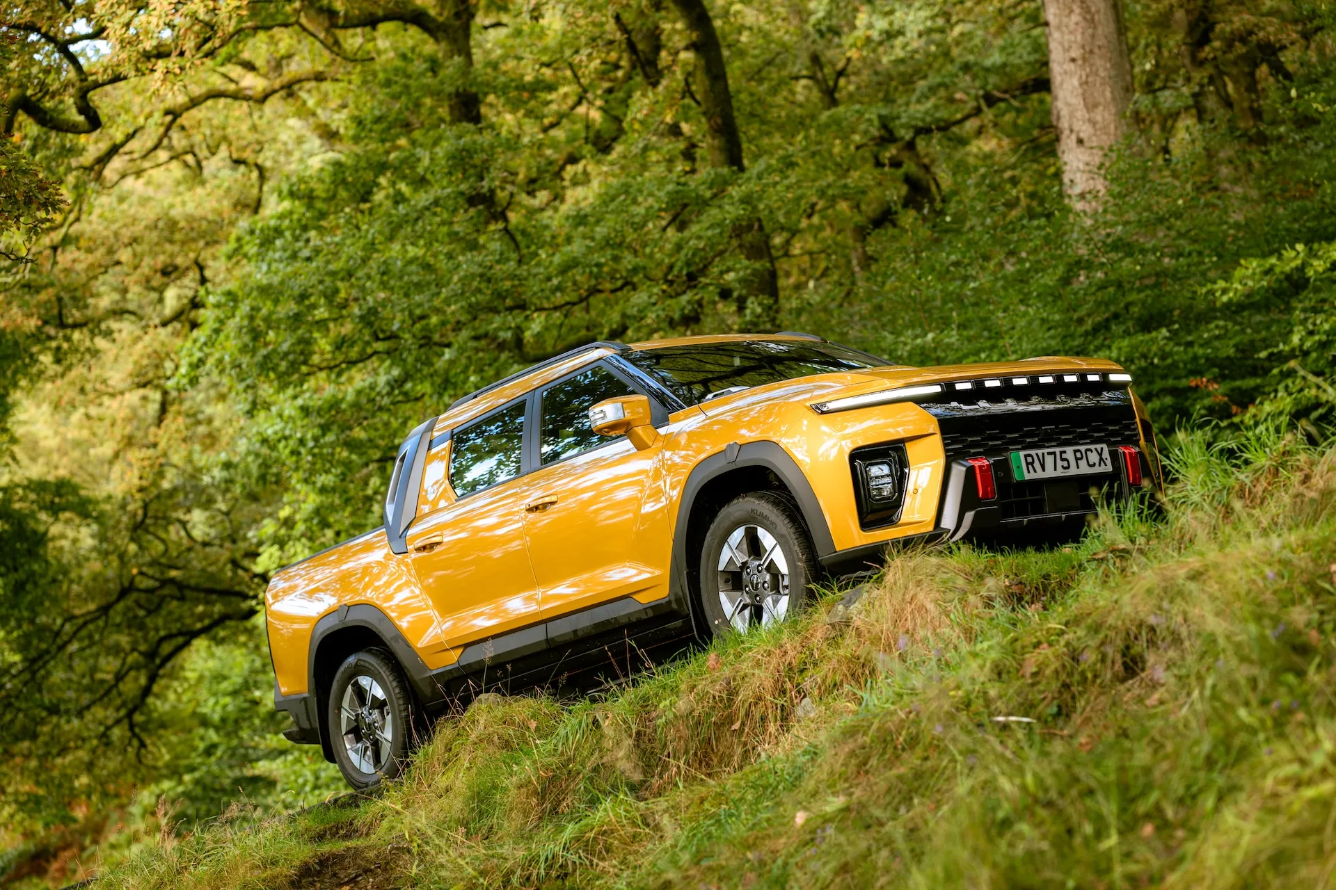 KGM Musso EV Debuts at UK Commercial Vehicle Show