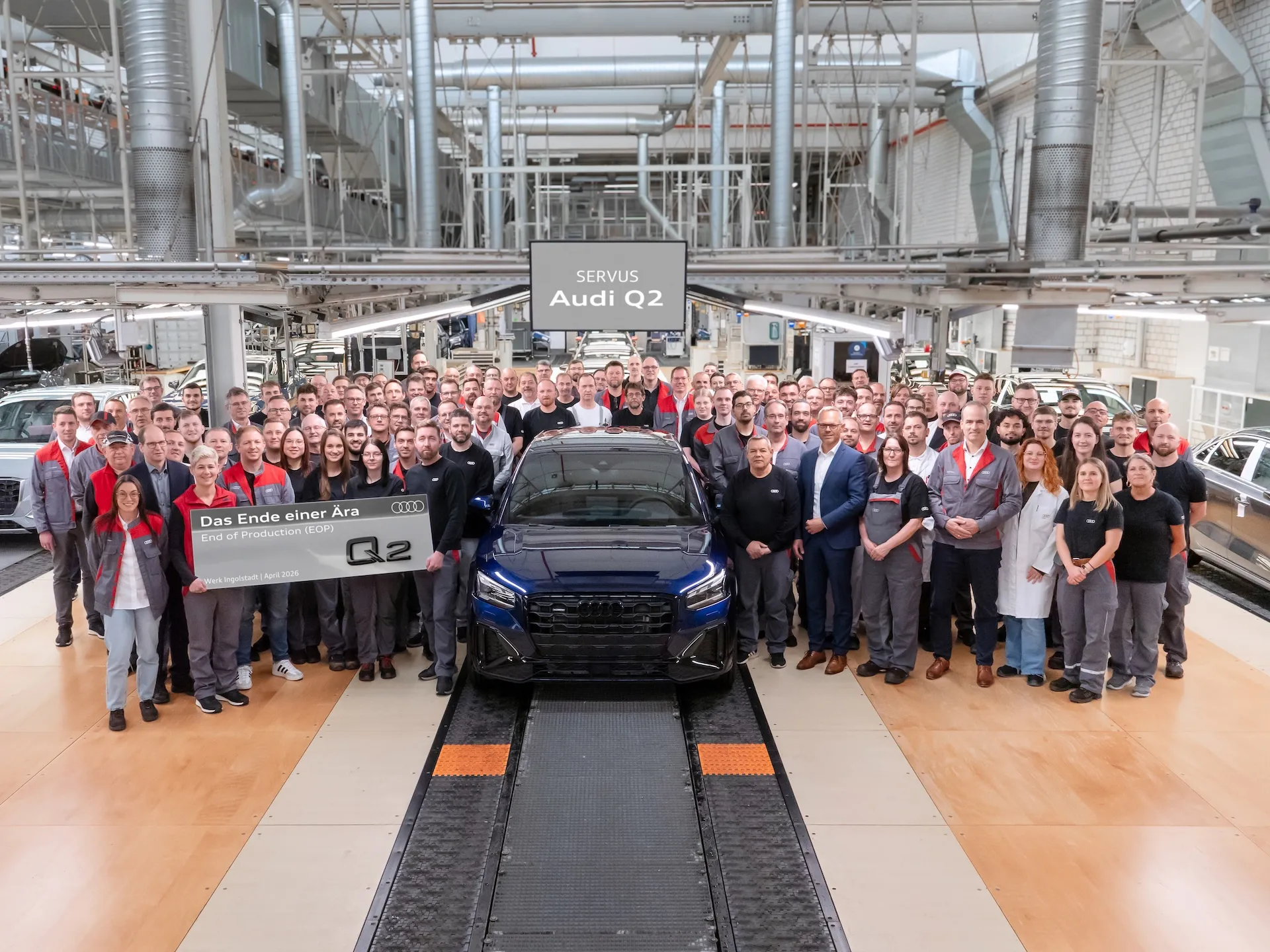 Audi Confirms Fall 2026 A2 e-tron Start as Ingolstadt Sheds Q2