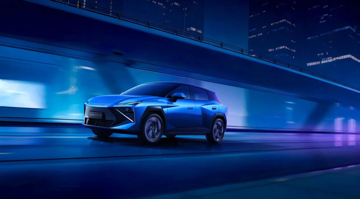 OMODA 4 Hybrid SUV Begins Mass Production for Global Youth Market