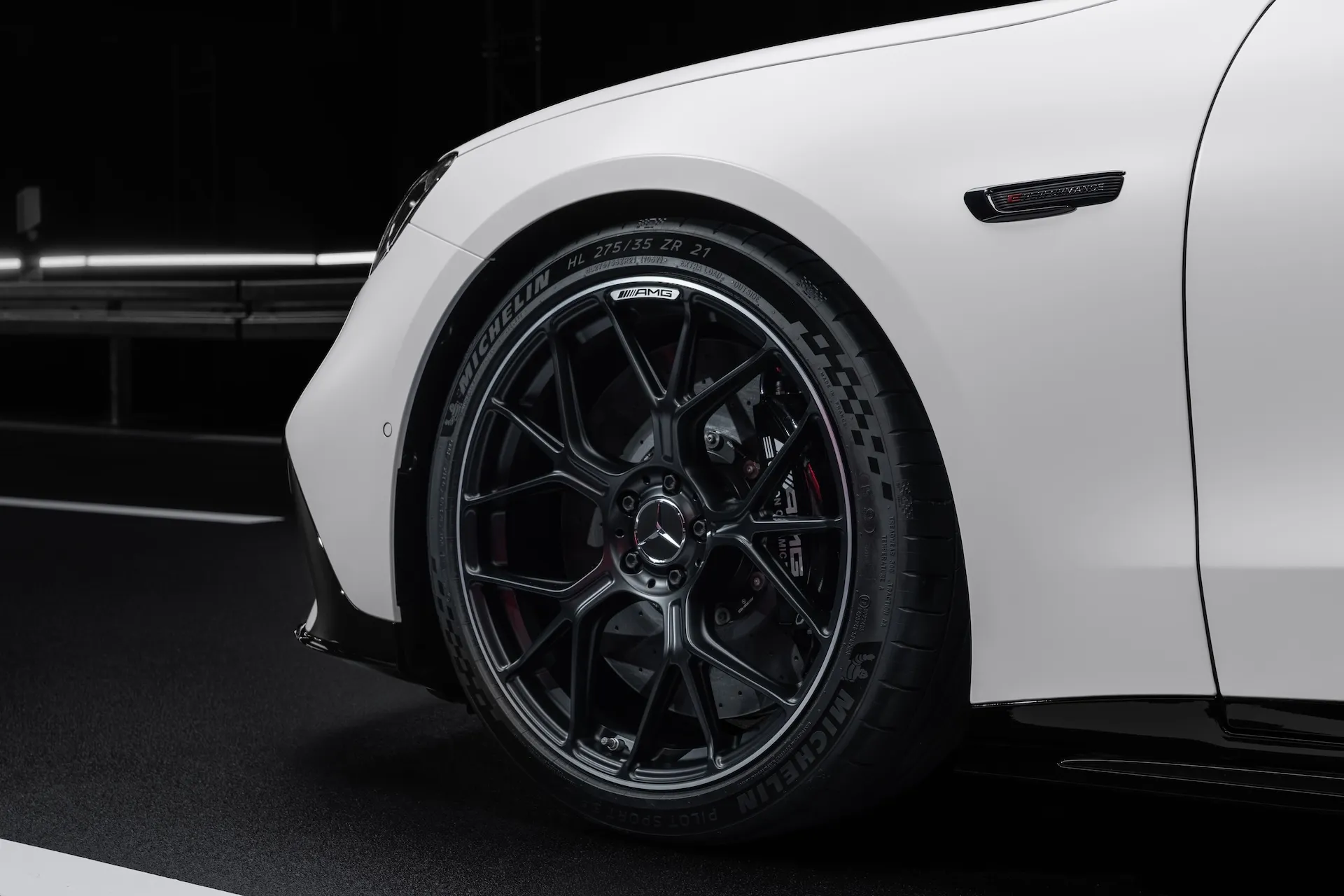 Mercedes-AMG GT 4-Door Coupé electric sports sedan with axial flux motors