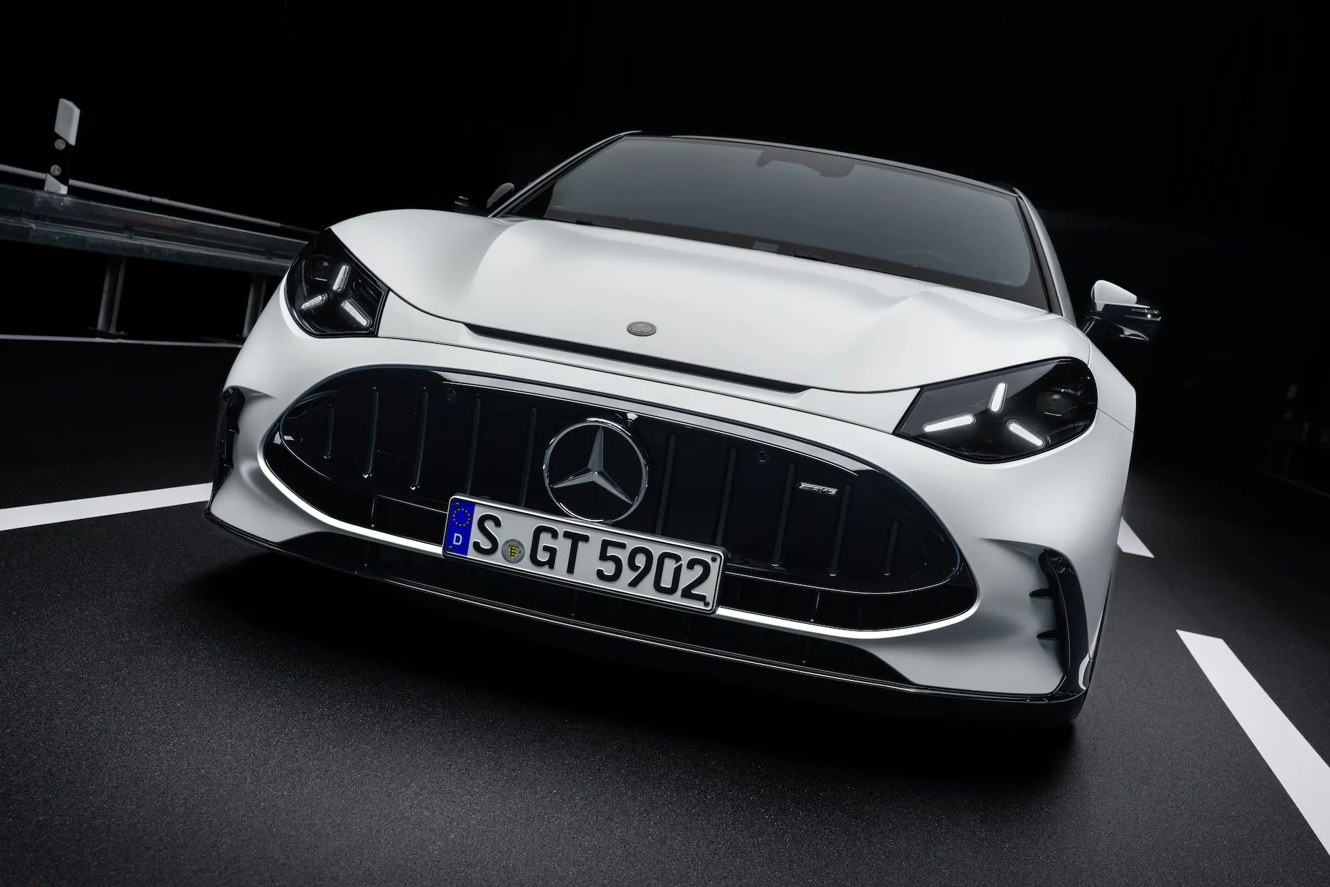 Mercedes-AMG GT 4-Door Coupé electric sports sedan with axial flux motors