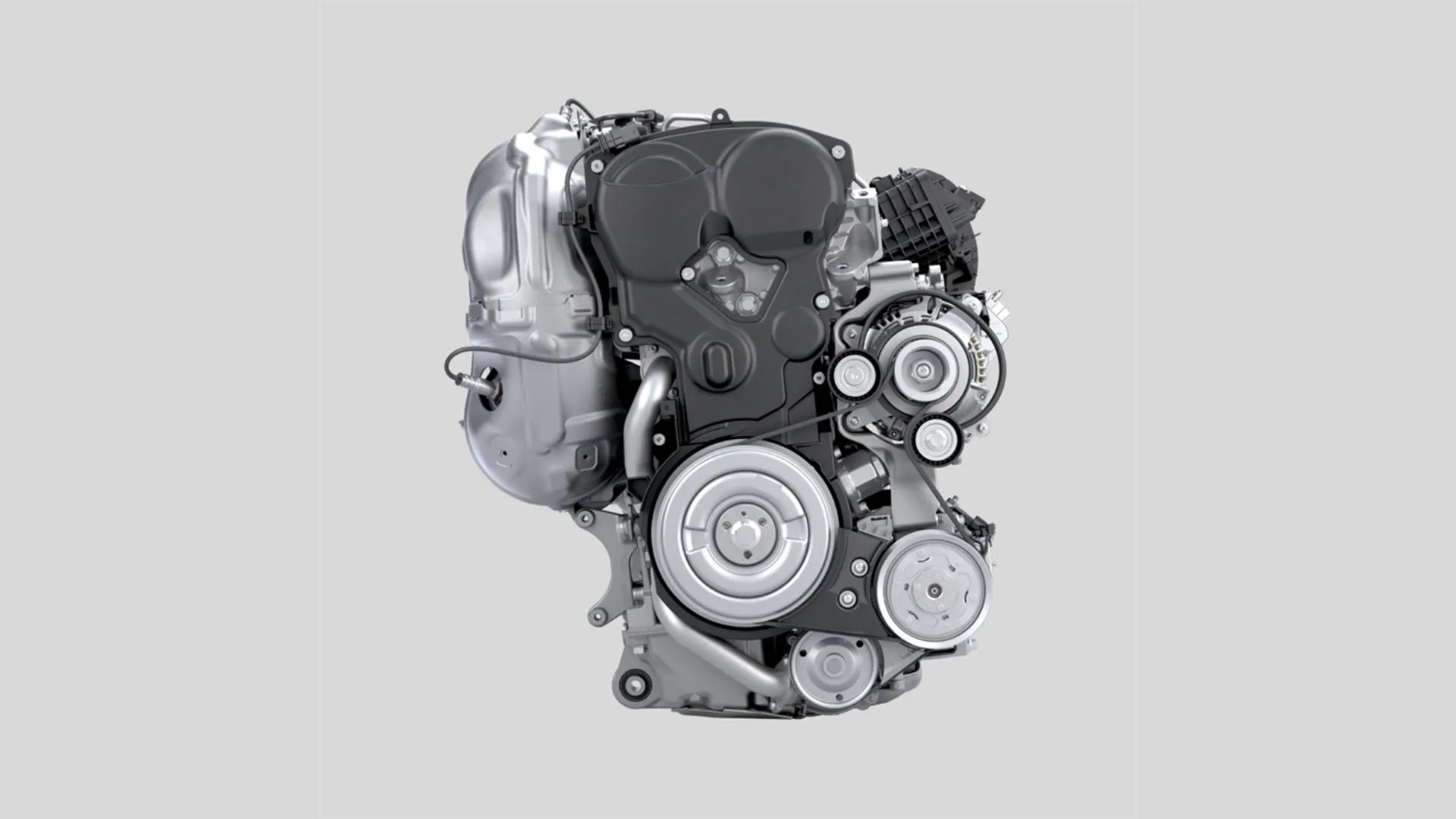 HORSE V20 hybrid engine on the production line at the Aurobay Technologies plant in Skövde, Sweden