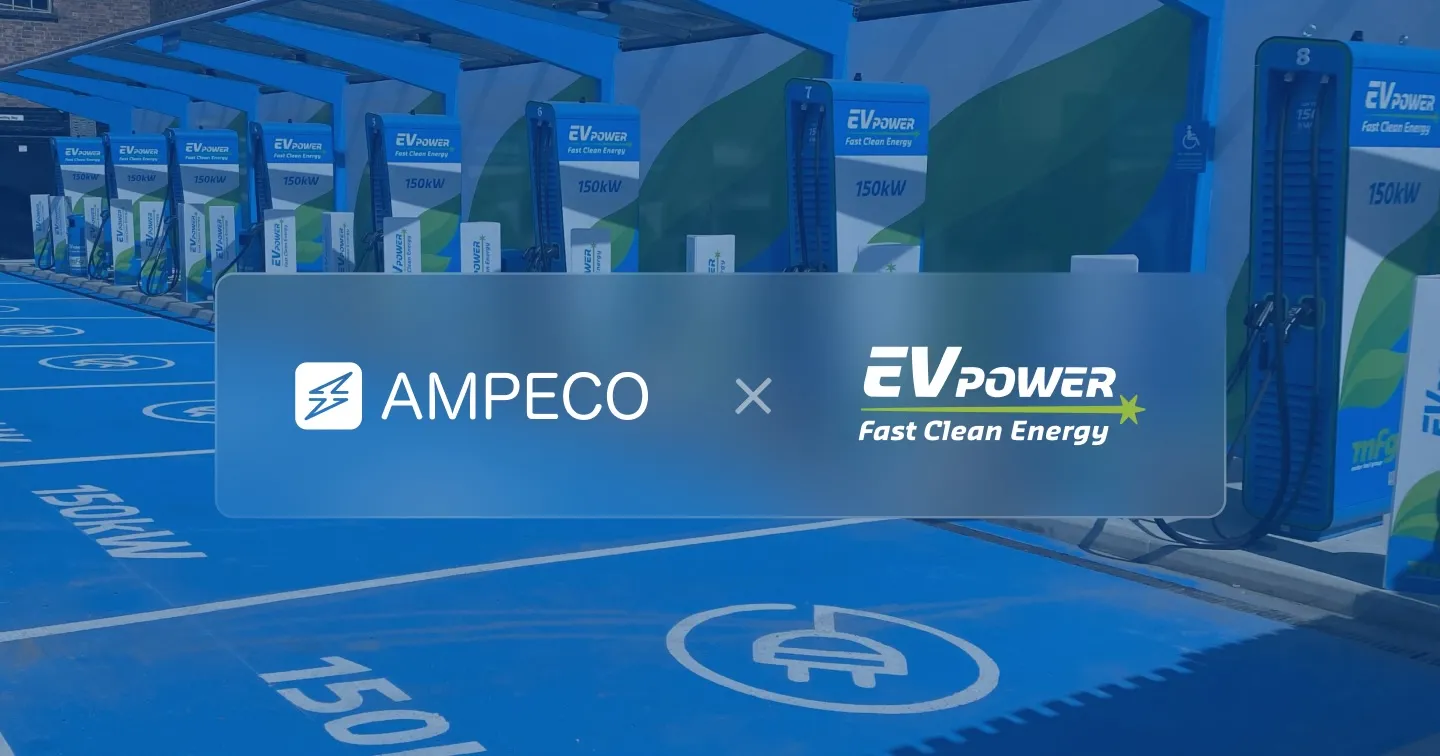 MFG EV Power selects AMPECO charging platform for 2,800+ charge points across 550 UK sites, backing a 3,000-charger 2030 rollout.