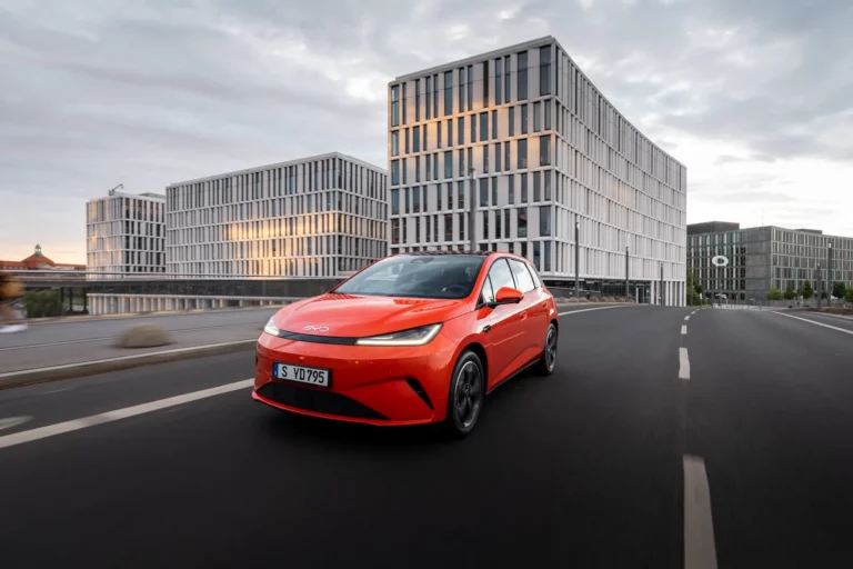 BYD Dolphin G DM-i, the B-segment plug-in hybrid debuting BYD's DM 5.0 Super Hybrid technology in Europe