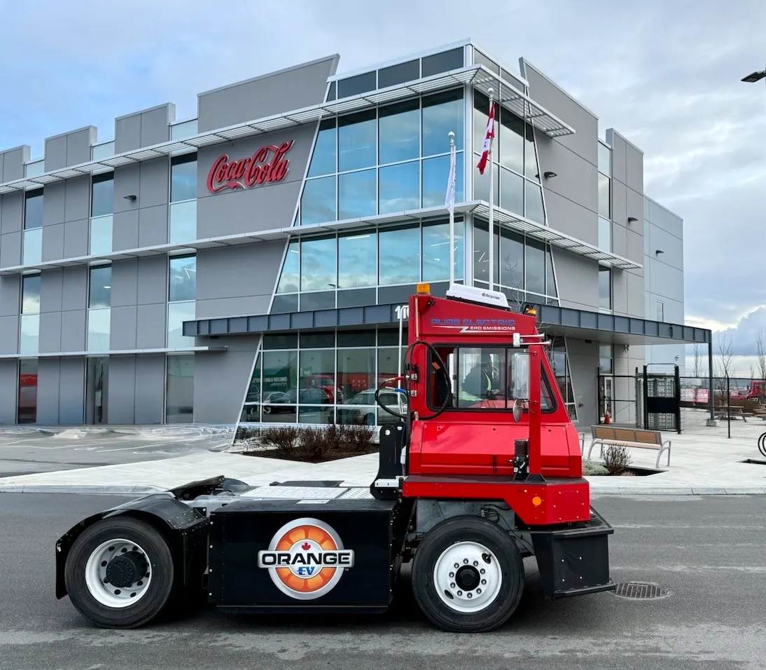 Orange EV Deploys 2,000th Electric Terminal Truck