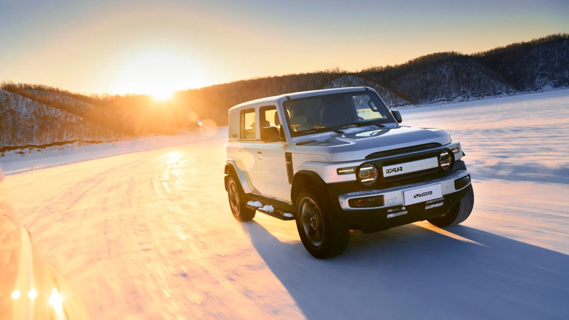 iCAUR V23 all-electric boxy SUV, winner of the Red Dot Award: Design Concept 2026