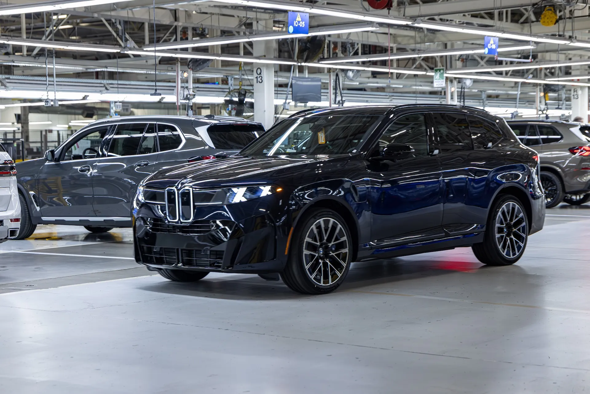 BMW iX5 electric SUV unveiled at Plant Spartanburg "Home of X" event