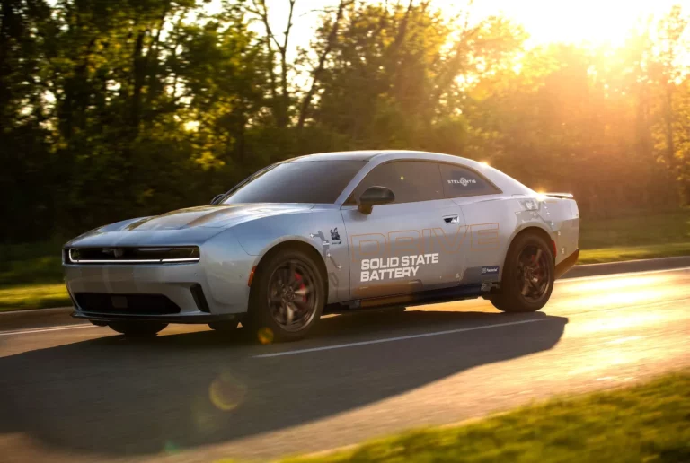 Stellantis development vehicle equipped with Factorial FEST solid-state battery cells for road testing