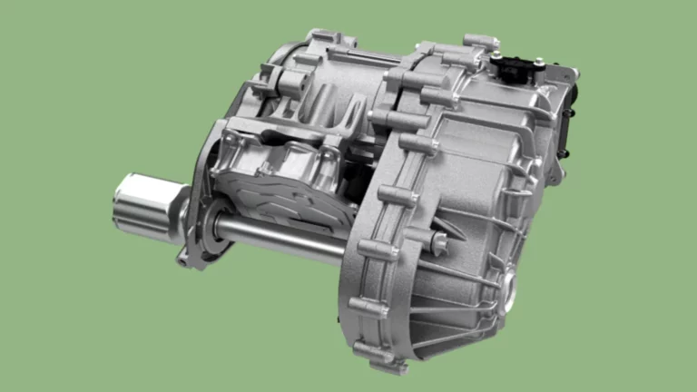 Valeo 48V 2-speed eAxle electric rear axle for the Dacia Duster Hybrid-G 150 powertrain