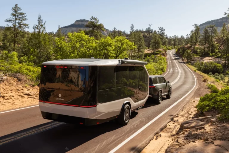 Pebble Flow all-electric travel trailer from Pebble