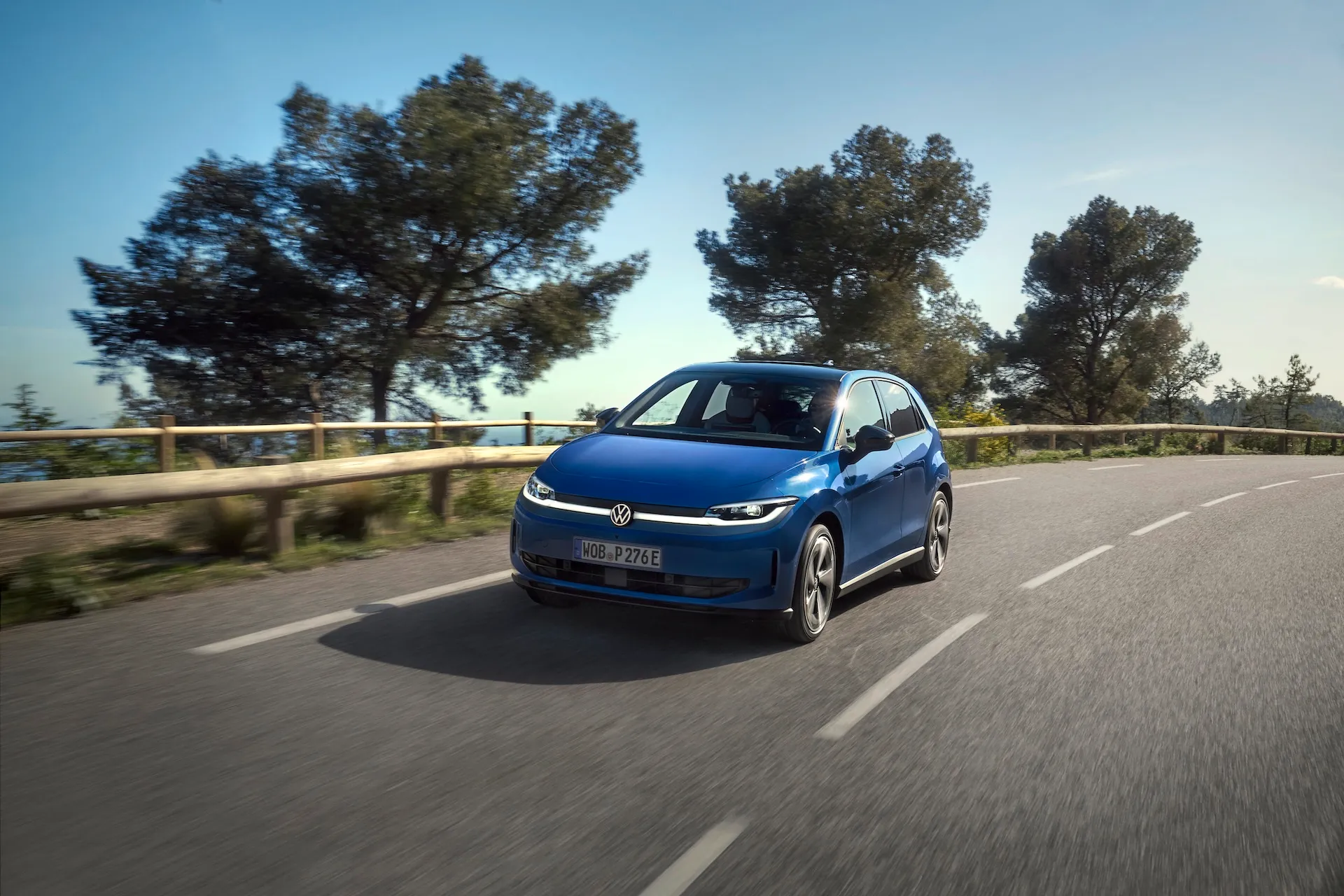 Volkswagen ID. Polo electric supermini shown in profile ahead of UK order books opening