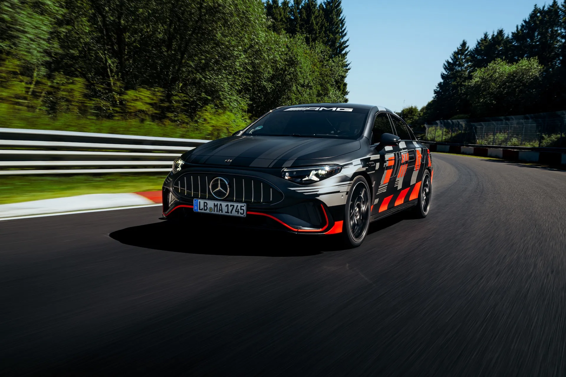 Mercedes-AMG CLA 45 4MATIC+ electric performance sedan, now available to order in Germany