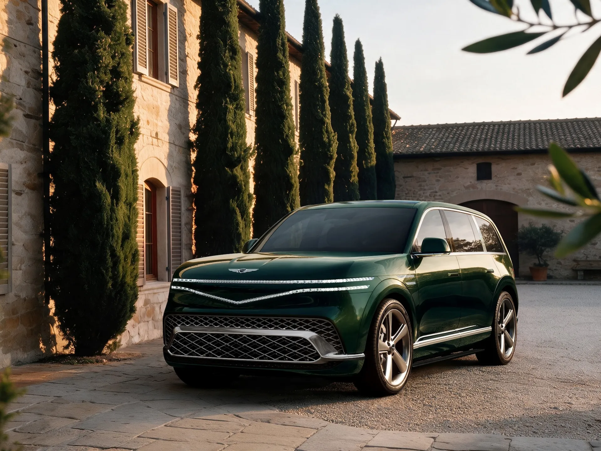 A NEW ICON'S ARRIVAL: GENESIS UNVEILS GV90 FLAGSHIP SUV