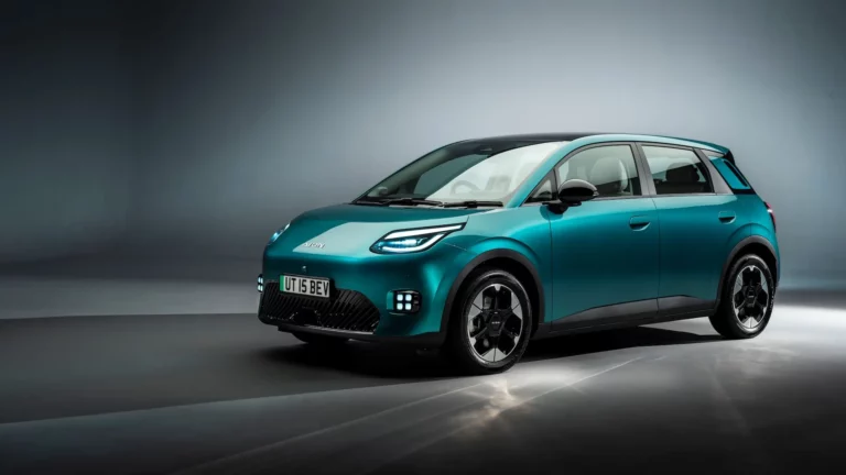 AION UT electric hatchback, the B-segment model launching in the UK with 268 miles of range