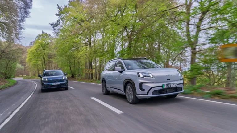 AION V electric SUV supported by AION DHL parts logistics operation for next-day UK parts delivery