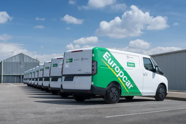 Farizon SV electric van supplied through the Farizon vehicle replacement service with Europcar Mobility Group UK