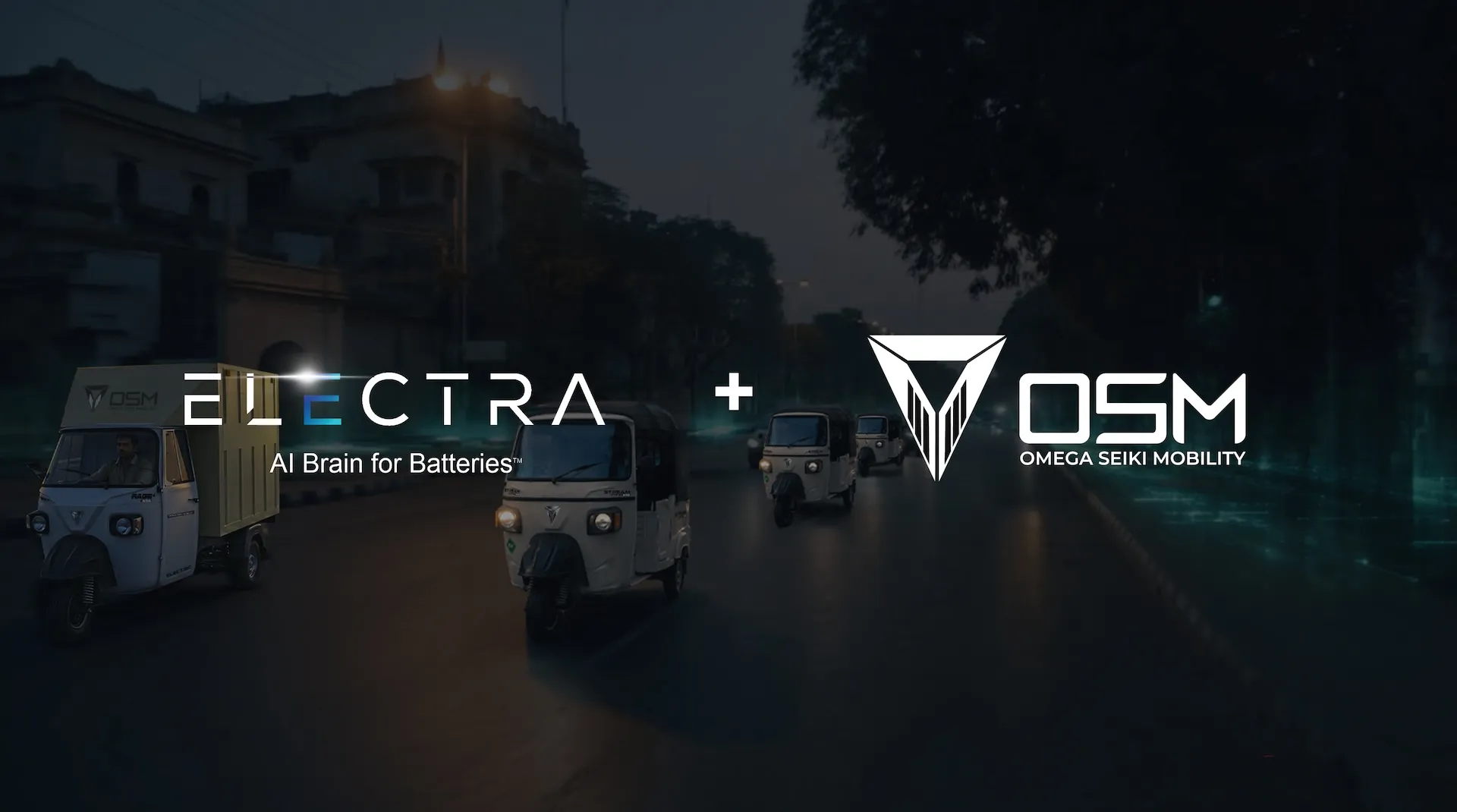 ELECTRA AI and Omega Seiki Mobility announce battery health intelligence partnership for electric vehicle fleet monitoring
