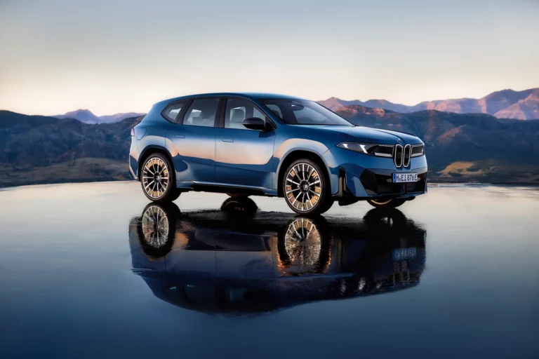 BMW i5 M60 xDrive sedan, the two-millionth fully electric vehicle in BMW electrified vehicle sales, built at Plant Dingolfing