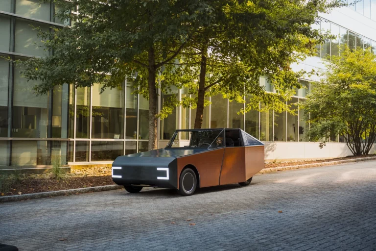 Clemson University Deep Orange 17 Luminetta solar-integrated electric vehicle prototype developed with BMW
