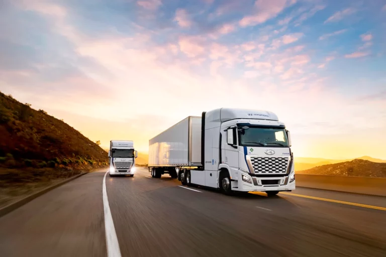Hyundai XCIENT Fuel Cell truck, now sold and serviced by Range Zero Emissions in Washington